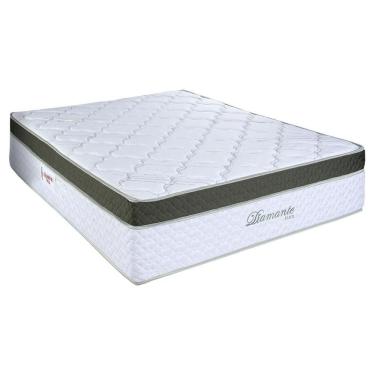 Imagem de Colchão King Molas Masterpocket Ensacadas Diamante Extra White (193x203x36) - Paropas