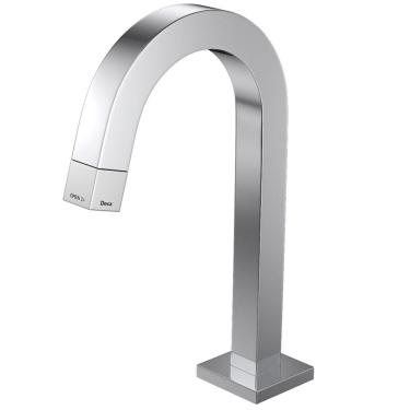 Imagem de Torneira De Mesa Para Lavatório Bica Baixa Dn15 Tube Cromada - 1197.c.tub - Deca Torneira Lav.mesa B.baixa Dn15 Tube Crm