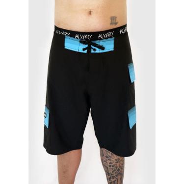 Imagem de Bermuda Bolsos Azul Degradê Água Surf Alkary-Masculino