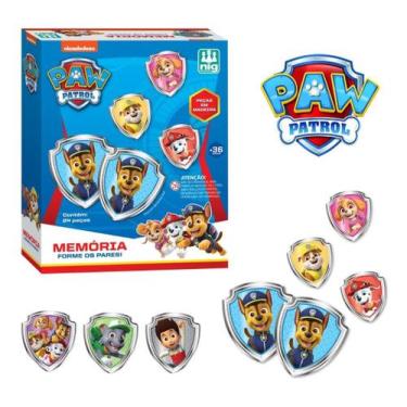 Imagem de Jogo Da Memoria Paw Patrol PATRULHA CANINA Brinquedo Infantil EDUCATIV