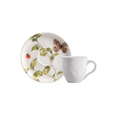 Imagem de Conjunto com 6 Xícaras De Café com 6 Pires Bio Sereno
