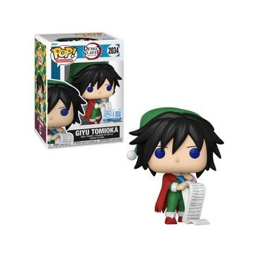 Imagem de Boneco Funko Pop! Demon Slayer Giyu Tomioka (Roupa Natalina)