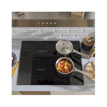Imagem de Cooktop de indução c/ 4 Zonas Smart 654 Display Touch 65x51 - 220V