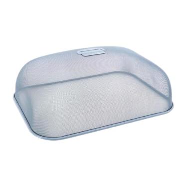 Imagem de WeiLaiKeQi Tela de proteção para alimentos em malha metálica, grande, protetor de vegetais e plantas, tenda para alimentos para pratos de jantar, área externa, Azul