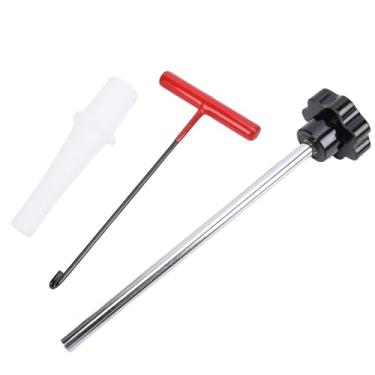 Imagem de SPYMINNPOO Ferramenta de Troca de Válvula de Pneu, Kit de Substituição Rápida de Haste de Válvula de Construção ABS de Aço para Carros, Caminhões, Motocicletas, ATVs Com Instruções Passo a Passo