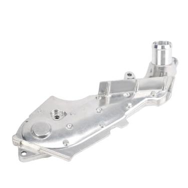 Imagem de WMPHE Carcaça de termostato de refrigeração de motor de alumínio atualizado compatível com Audi A6 Quattro 2001-2005 Allroad Quattro 1998-2001-2005, Volkswagen Passat GL GLS GLX V6, substituição para