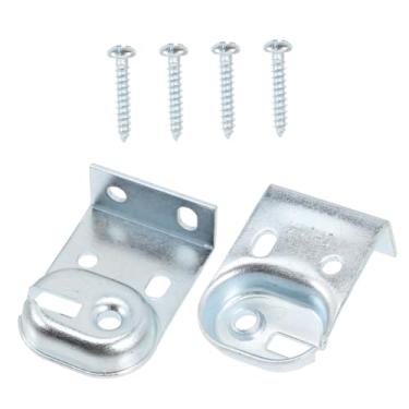 Imagem de 1 conjunto de suportes de persiana de rolo, acessórios de substituição, peças de reparo para suportes de montagem de escritório doméstico para persianas de janela
