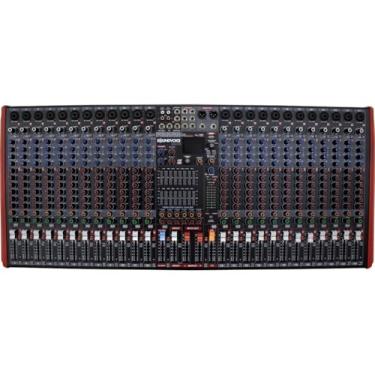 Imagem de Mesa De Som Soundvoice Ms24.7 Platina 24 Canais 7 Auxiliares Banda Igreja Evento Palco