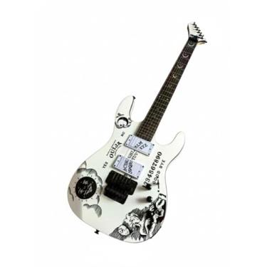 Imagem de Electric Guitar Spirit Board Graphic Double Locking Tremolo High Output Humbuckers Metal Style(White)