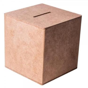 Imagem de Cofrinho De Dinheiro 9x9x10 Cm