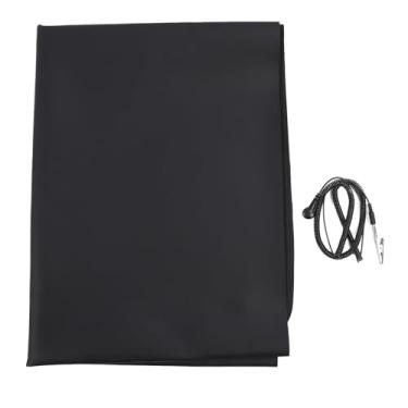 Imagem de CUOFYUNL Tapete de aterramento de 26,77 x 70,87 pol. Melhora a energia do sono e reduz a fadiga Almofada condutora conectada à terra para mesa de Yoga