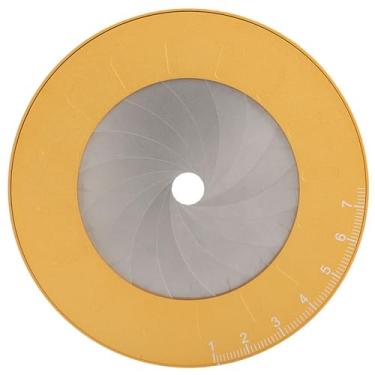 Imagem de Ferramenta de desenho circular ajustável, régua redonda de metal, bússola, ferramenta geométrica para desenho