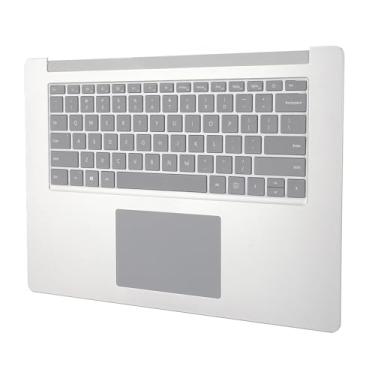 Imagem de Generic Teclado Touchpad Com Apoio para As Mãos, Textura Delicada, Peça de Substituição de Resposta Rápida, Descanso para As Mãos do Laptop de 15 Espaços para Uso Diário (Prata)