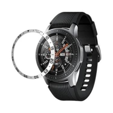 Imagem de Capa Adesiva De Metal Para Samsung Galaxy Watch 4 6 Classic Gear S3 Fr