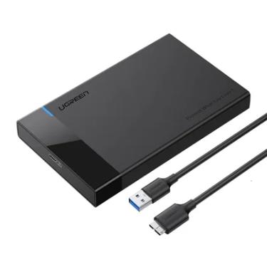 Imagem de Case Gaveta Ugreen USB 3.0 Para Hd Externo 2.5", Preto