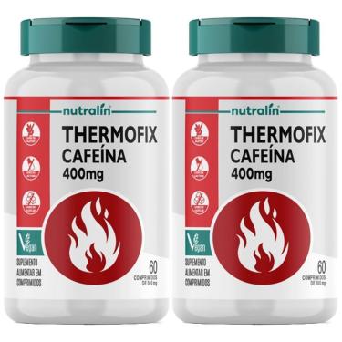 Imagem de Kit 2X Thermofix Cafeína - 60 comprimidos - Nutralin-Masculino