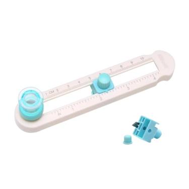 Imagem de UGPLM Cortador Circular Portátil para Artesanato em Papel, Ideal para Fazer Cartões de Felicitação E Outros Cartões.