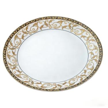 Imagem de Jogo de Pratos - 6 Pratos Rasos de Cerâmica 27cm, Resistente ao Micro-ondas, Ideal para Pratos de Jantar e Almoço