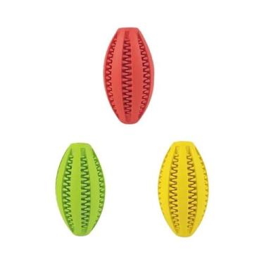 Imagem de Brinquedo De Borracha Natural Super Resistente Para Cães, Bola De Lanc