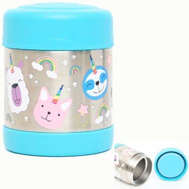 Imagem de POTE TÉRMICO FUNTAINER UNICORNIO COLORIDO - 290 ML - THERMOS