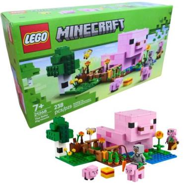 Imagem de Lego Minecraft A Casa do Porco Bebe 21268