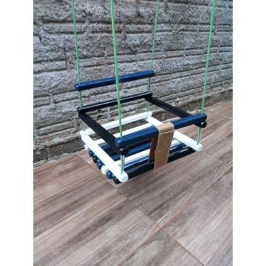 Imagem de Balanço Infantil Para Crianças Em Madeira. Varias cores disponivel. - 