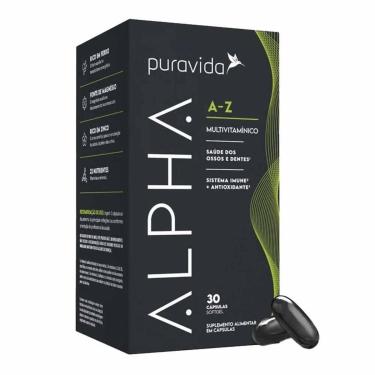 Imagem de MULTIVITAMÍNICO ALPHA A-Z 30 CAPS PURAVI-Unissex