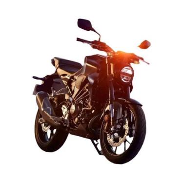 Imagem de Pôster De Corrida De Motocicleta Preto Pesado Em Tela Para Decoração D