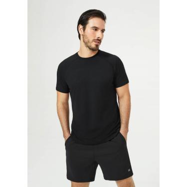 Imagem de Camiseta Esportiva Hering Sports Manga Curta Raglan Masculina-Masculino