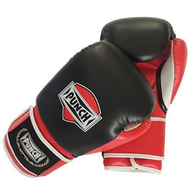 Imagem de Punch Luva de Boxe Importada 08 Onças Unissex 8 Vermelha
