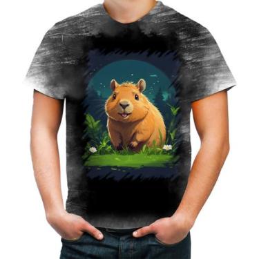 Imagem de Camiseta Desgaste Capivara do Bem Animalzinho 5 - Kasubeck Store®, P
