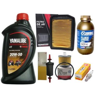 Imagem de Revisão Fazer/ Crosser 150 Filtros, Oleo, Fluido Freio, Vela - VALFLEX