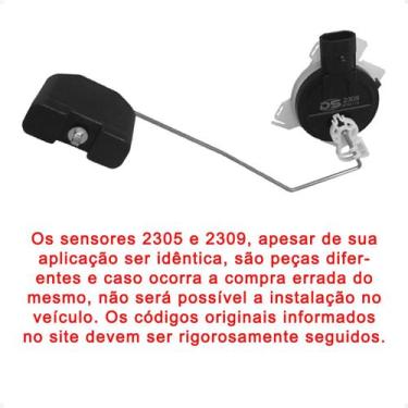 Imagem de Bóia Combustível SIENA 2004/2007 - 17969 - 2309 - Fiat