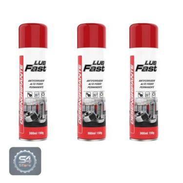 Imagem de Kit 3PCS Óleo Desengripante Spray Lub Fast Anticorrosivo 300ml Mundial