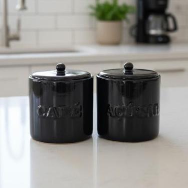 Imagem de Conjunto Porta Café e Açúcar 350g - Design Moderno - Lumes Decoraçoes,