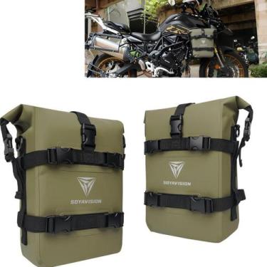 Imagem de Bolsa Para Barras De Proteção De Motocicleta, Bolsa De Tanque Multifun