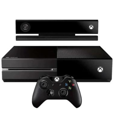 Imagem de Console One Fat + Kinect 500gb Standard Cor Preto