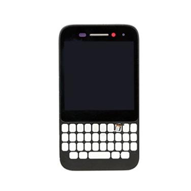 Imagem de LIYONG Peças sobressalentes de reposição para tela LCD e digitalizador montagem completa com moldura para BlackBerry Q5 (preto) peças de reparo (cor: preto)