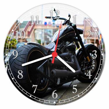 Imagem de Relógio De Parede Motos Vintage Bar Churrasco Gg 50 Cm G02