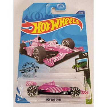 Imagem de Hot Wheels 2020 Speed Blur Indy 500 Oval, Pink 25/250