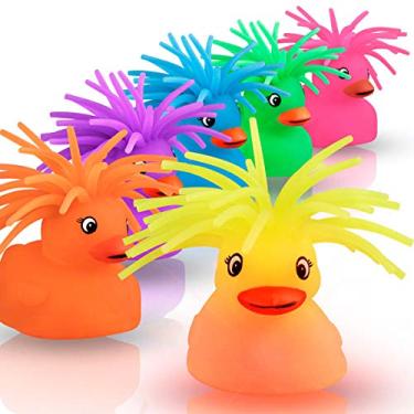 Imagem de Disco de pato iluminado Funky Flashing (conjunto com 6)