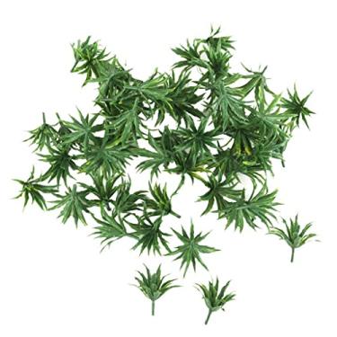 Imagem de Newmind 50pcs Model Tree Swor-d Grass for DIY Crafts, Wargames, War Gaming Scenery or Building Diorama Scenics, 1:100 Scale