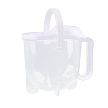 Imagem de Funnytoday365 Limpador de peneira de arroz de lavagem de plástico lavadora manual ferramentas de cozinha máquina de limpeza rápida para casa