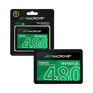 Imagem de SSD 480GB Macrovip, SATA 3 (6Gb/s), 2.5", Leitura 520MB/s, Gravação 450MB/s - MV480GB
