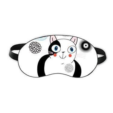 Imagem de Animal Cute Fat Cat Smile Sleep Eye Shield Soft Night Vlindfold Shade Cover