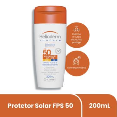 Imagem de Protetor Solar Helioderm Fps 50 Com 200Ml - Kley Hertz 