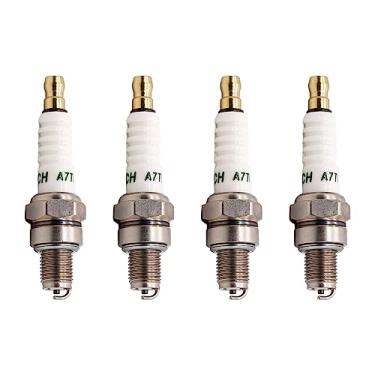 Imagem de 4 PCS TORCH A7TC Vela de ignição Substituir para NGK 4549/CR7HSA 4629/C7HSA, para CHAMPION Z8YC Z9Y Z8, para Autolite 4194, para Denso 5383/IUF22 U22FS-U U22FSR-U, OEM