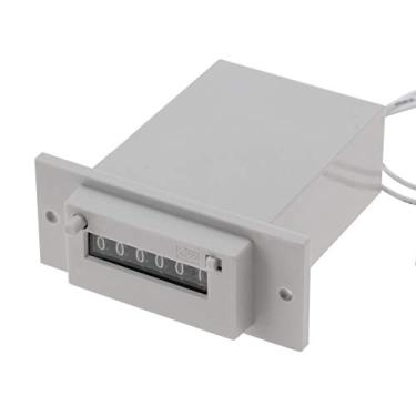 Imagem de Contador de Pulso Csk6 Ykw 6 Contador Eletromagnético de 6 Dígitos Contador de Pulso Eletromagnético 110v/ac220v/dc24v (AC220V)