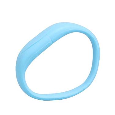 Imagem de 64 GB Pulseiras Azul Claro USB Flash Drive USB Memory Stick Pen Drive Pen Drive USB Flash Disk U Disk Thumb Drive