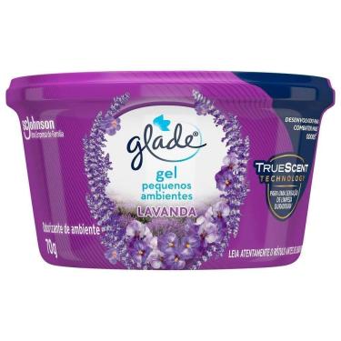 Imagem de Purificador de Ar Glade Gel Lavanda 70g Embalagem com 12 Unidades